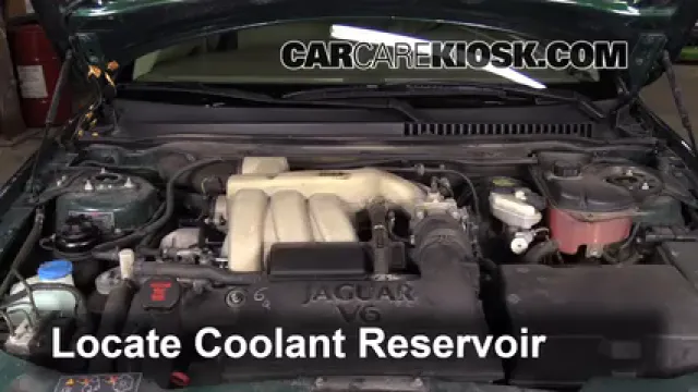2005 Jaguar X-Type 3.0L V6 Sedan Antigel (Liquide de Refroidissement) Ajouter de Antigel